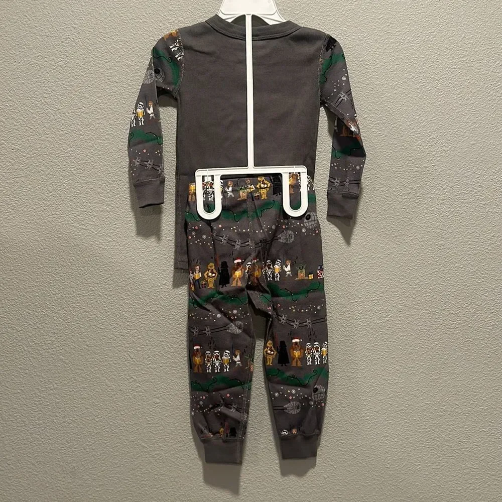 Hanna Andersson Star Wars Holiday NWT 2pc‎ PJsSz 85cm 2T